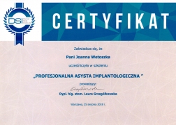 Asysta implant sierpień 2018