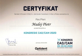 Dyplom CADCAM PM