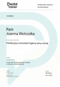Dyplom AW perfekcyjny instruktaż